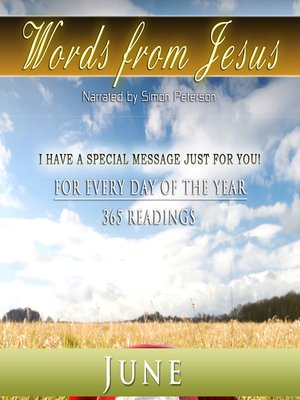 cover image of Words from Jesus, June